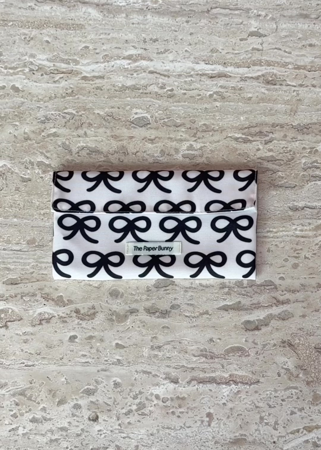 Mini Pocket Pouch (Plaid Navy)